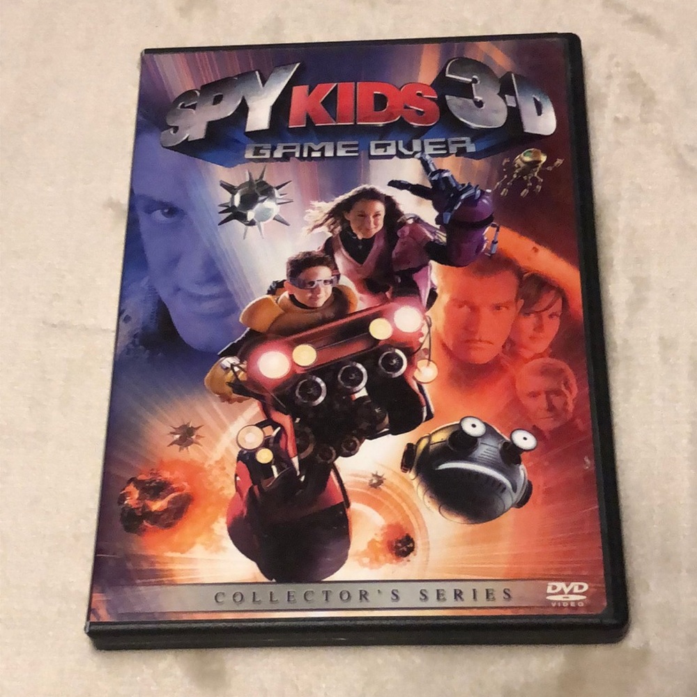 Spy Kid’s 3-D Game Over, 2 DVDs